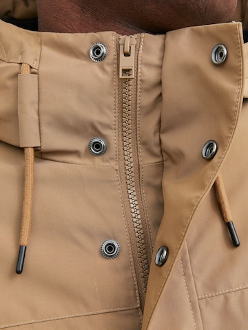 Parka d’hiver 'Rob' JACK & JONES en marron