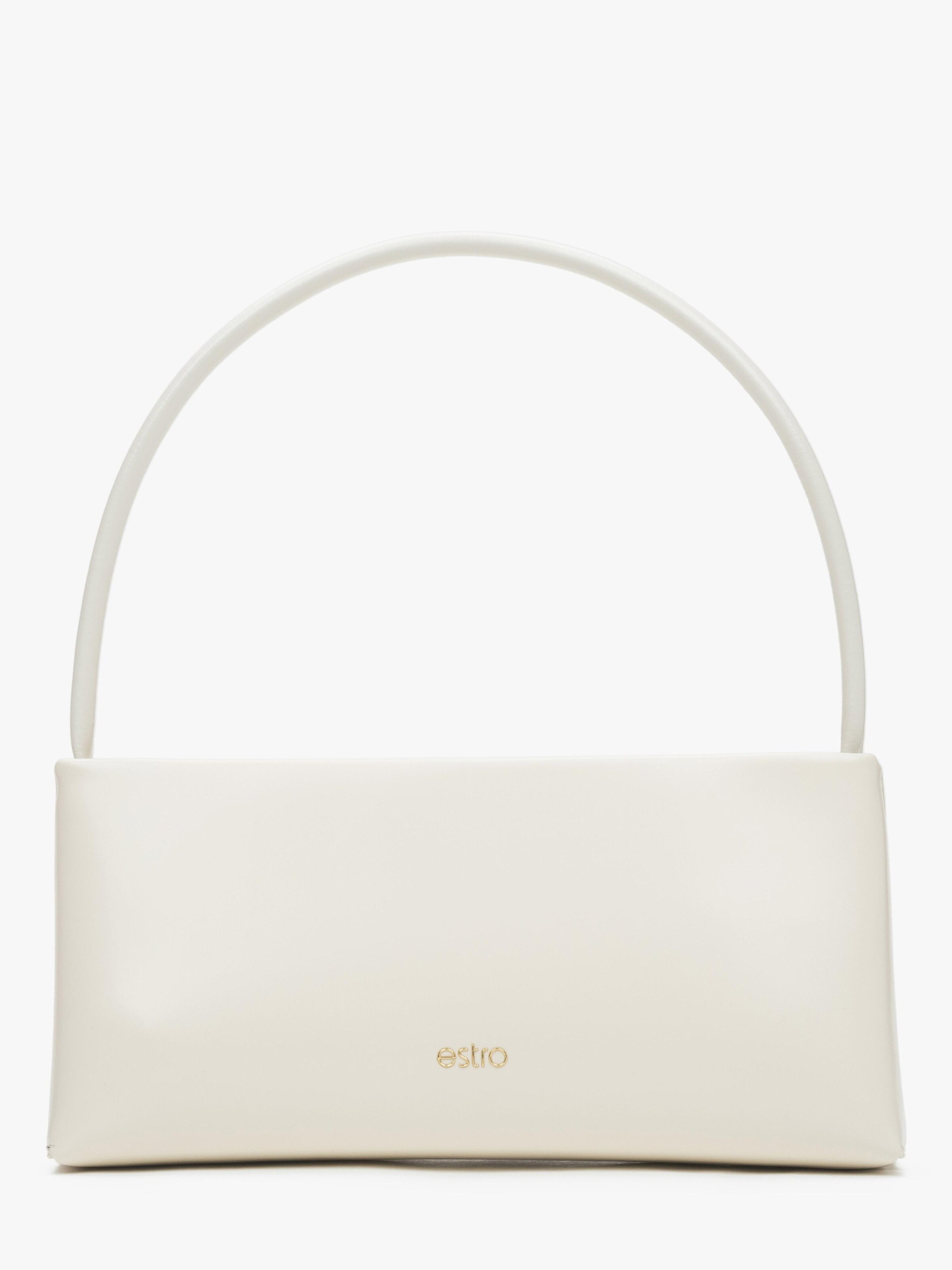 Estro - Bolso de hombro '9909' en blanco: frente