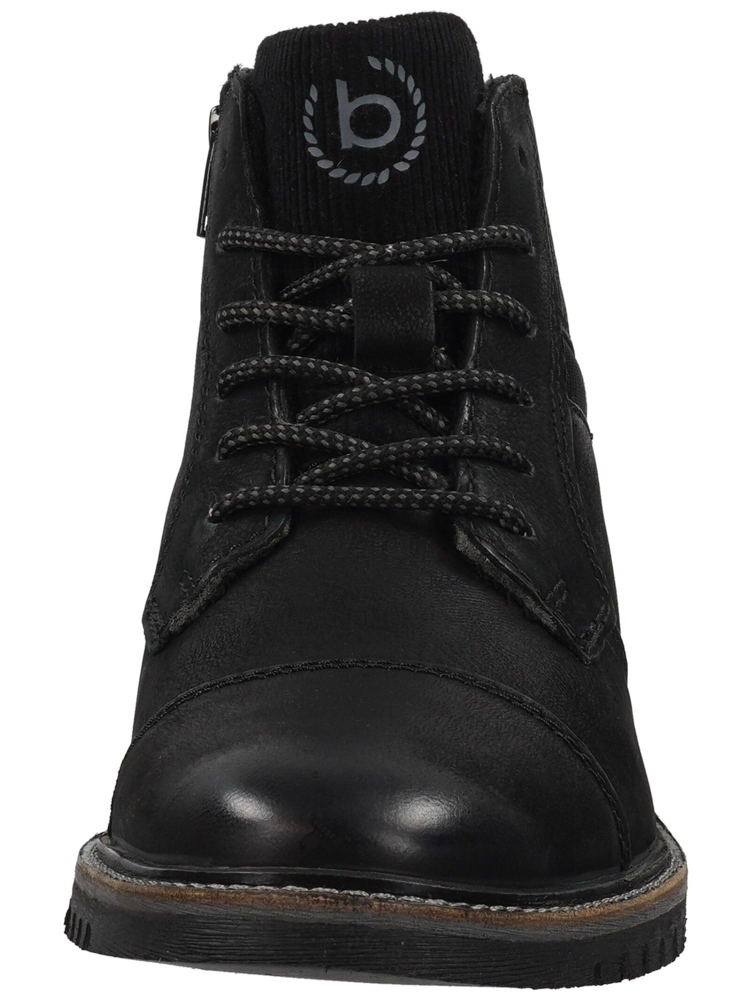 bugatti Schnürboots 'Caj' in Schwarz