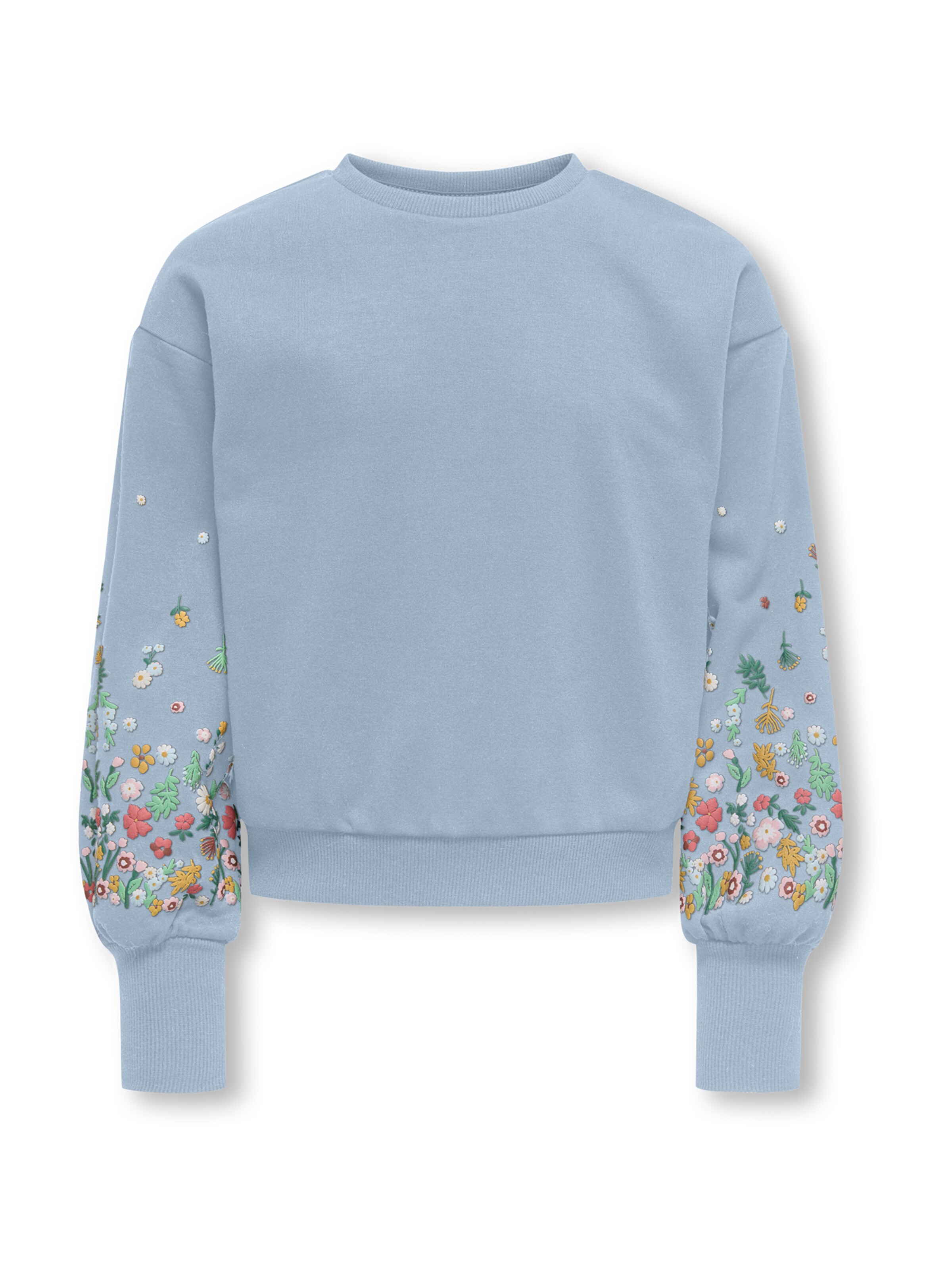 ONLY GIRLS Mikina 'KOGBROOKE' – modrá: přední strana