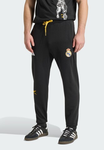 Tapered Pantaloni sportivi 'Real Madrid Avengers' di ADIDAS PERFORMANCE in nero: frontale