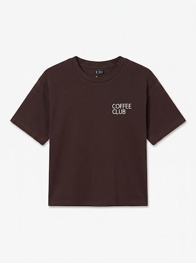 VERO MODA Shirt 'VMPAULINA THEA' in XS in Brown / White, Item view