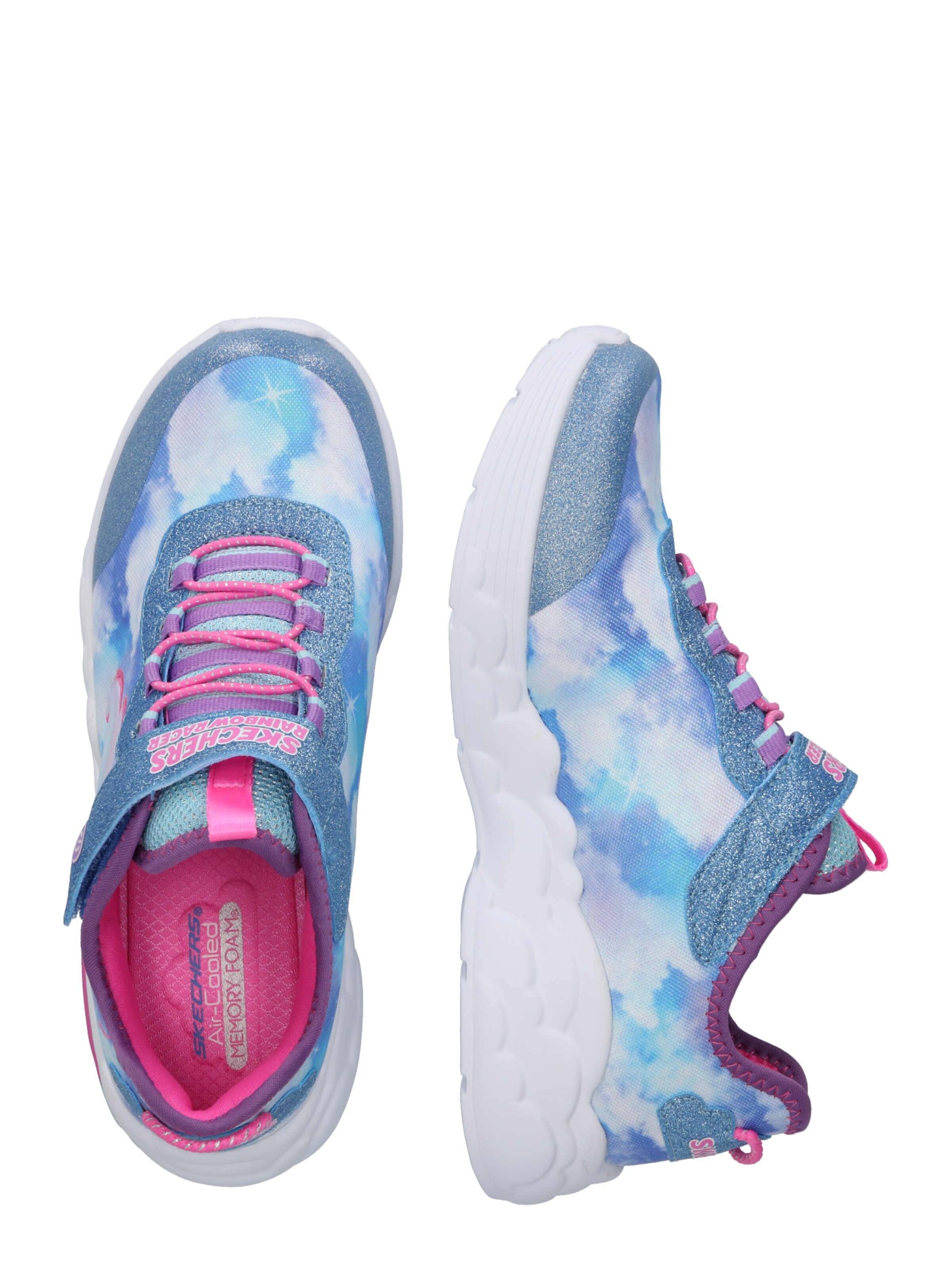 SKECHERS Sneakers in Blauw