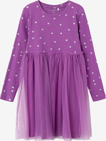 Robe 'Ofelia' NAME IT en violet : devant