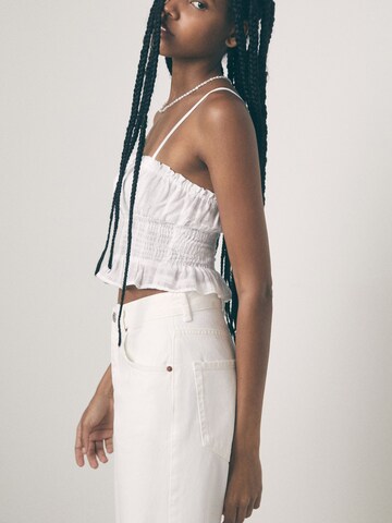Pull&Bear Top in Wit