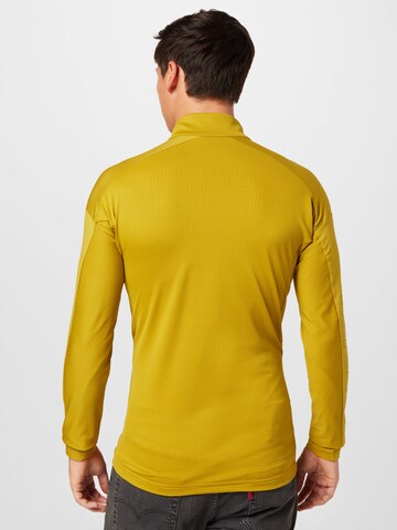 ADIDAS TERREX Performance shirt 'Xperior' in Yellow