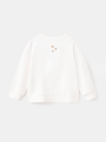 MANGO KIDS Mikina 'ROAR' – bílá