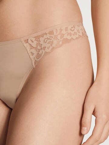 CALIDA String 'Natural Comfort Lace'‌‌‌‌‌‌ in Pink