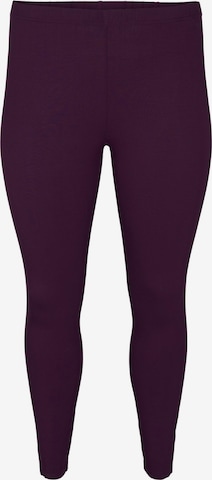Leggings Zizzi en violet : devant