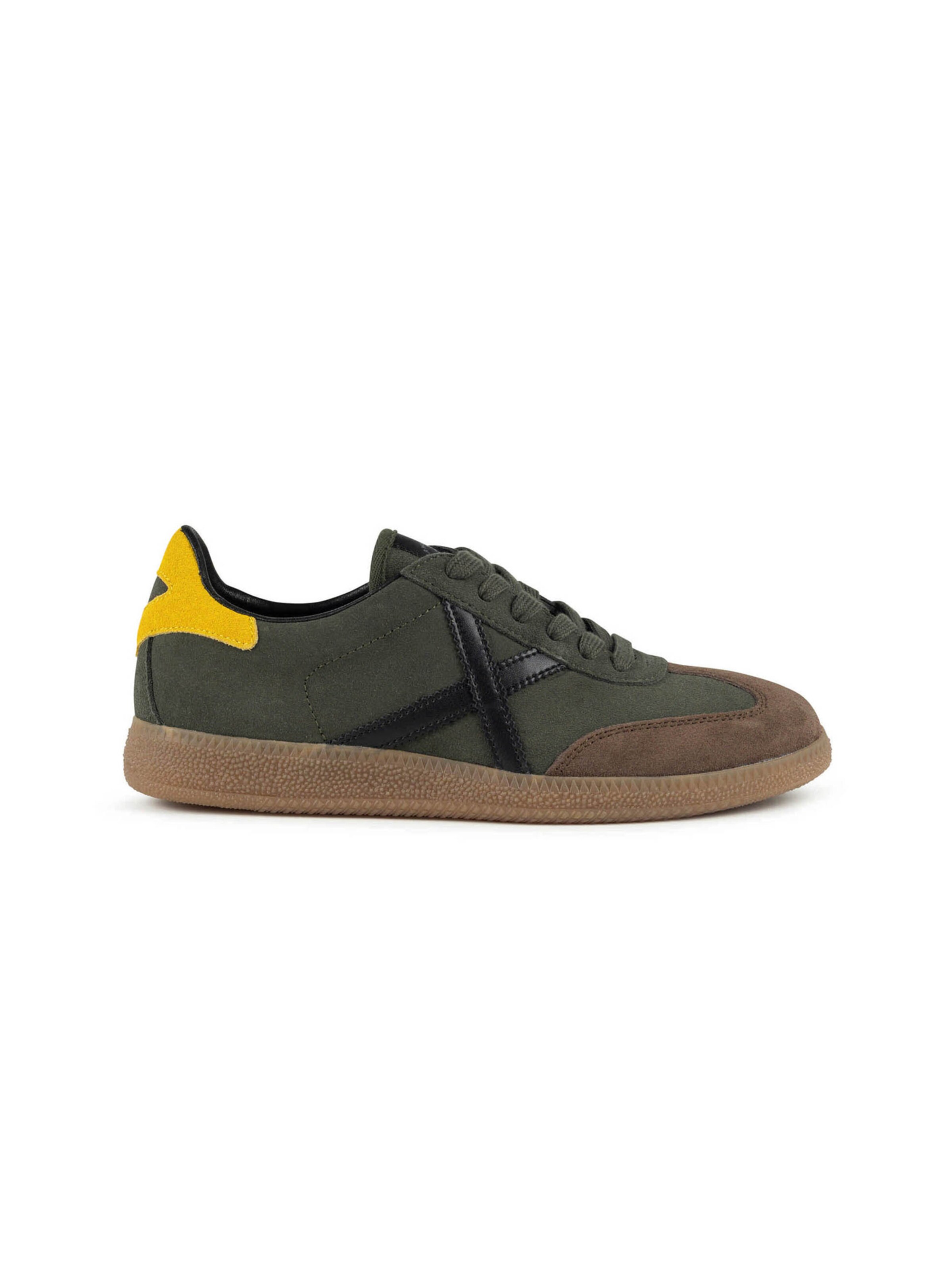 Sneaker bassa 'BARRU' di MUNICH in verde: lato