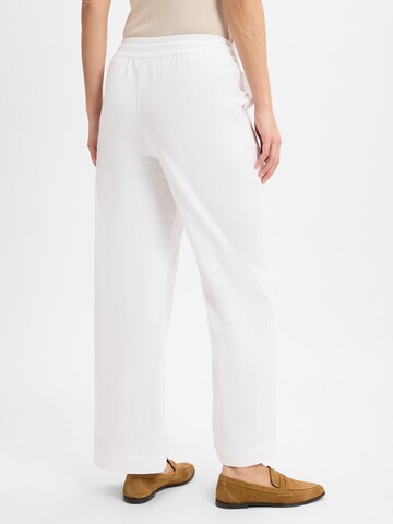 mbym Bootcut Hose ' Grasielle ' in Weiß