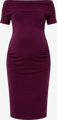 Robe LYN MAMA en rouge : devant