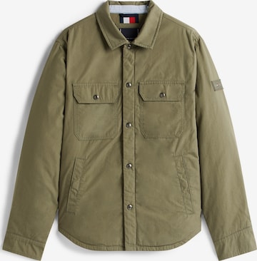 TOMMY HILFIGER Přechodná bunda – zelená: přední strana