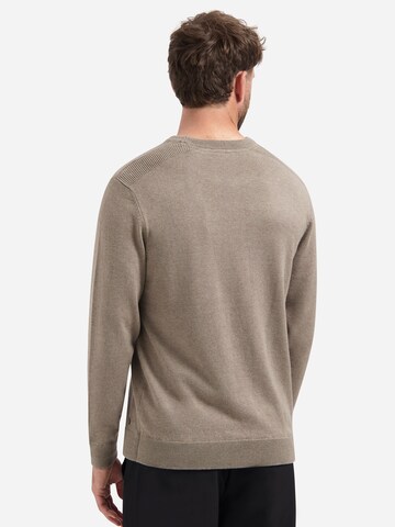 Pullover di No Excess in beige: dietro