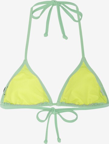 CHIEMSEE Triangle Bikini Top in Green