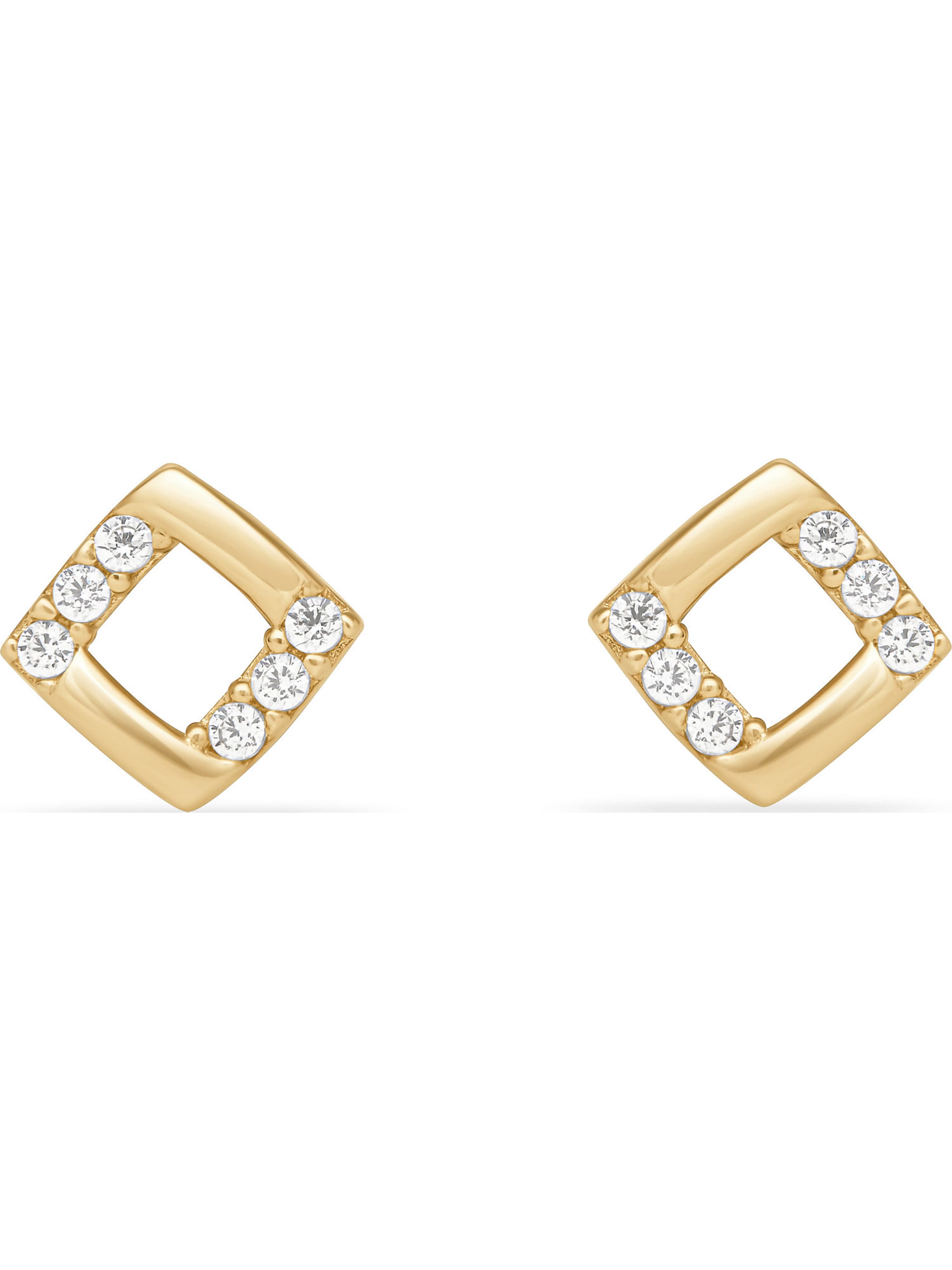 FAVS Earrings in Yellow: front