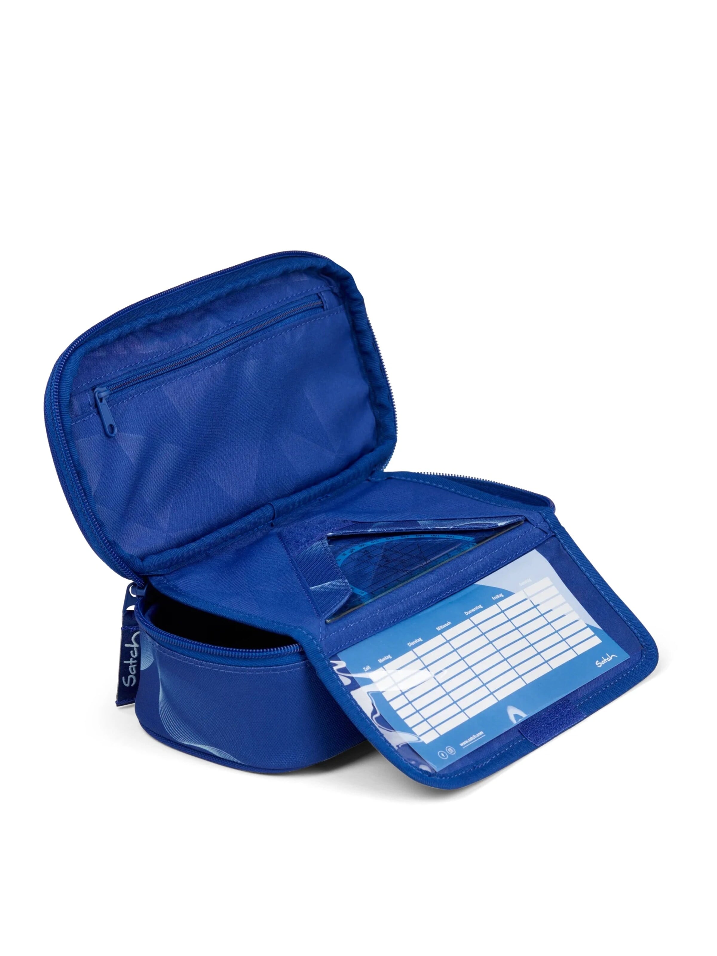 Satch Tasche 'Federmäppchen Schlamperbox'‌‌‌‌‌‌ in Blau