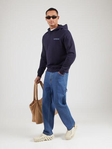 NAPAPIJRI Sweatshirt 'BENAR' in Blauw