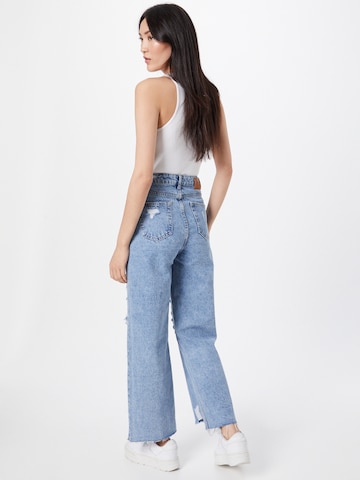 ONLY Wide leg Jeans i blå