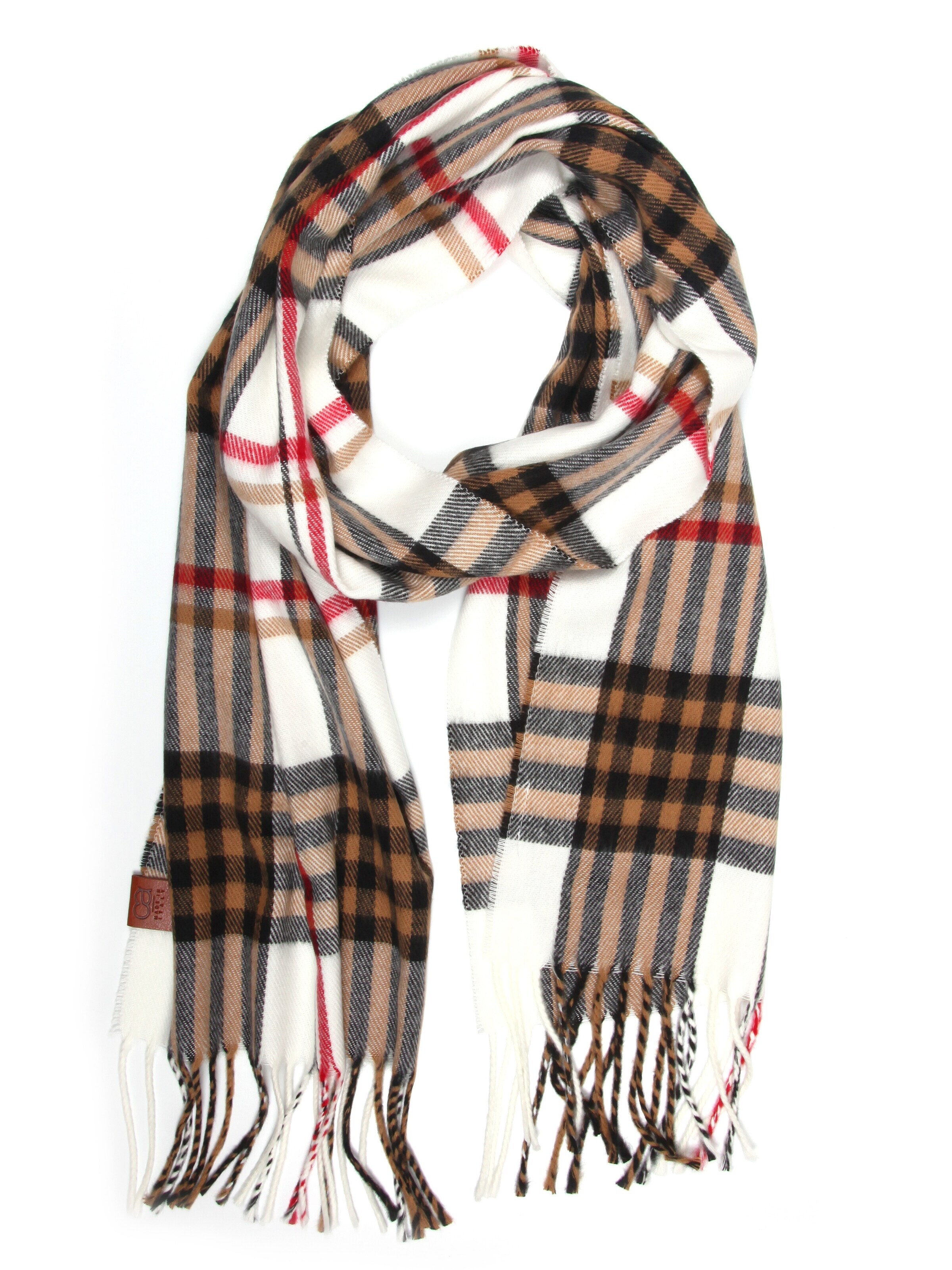 COLLEZIONE ALESSANDRO Scarf 'Venedig' in Beige