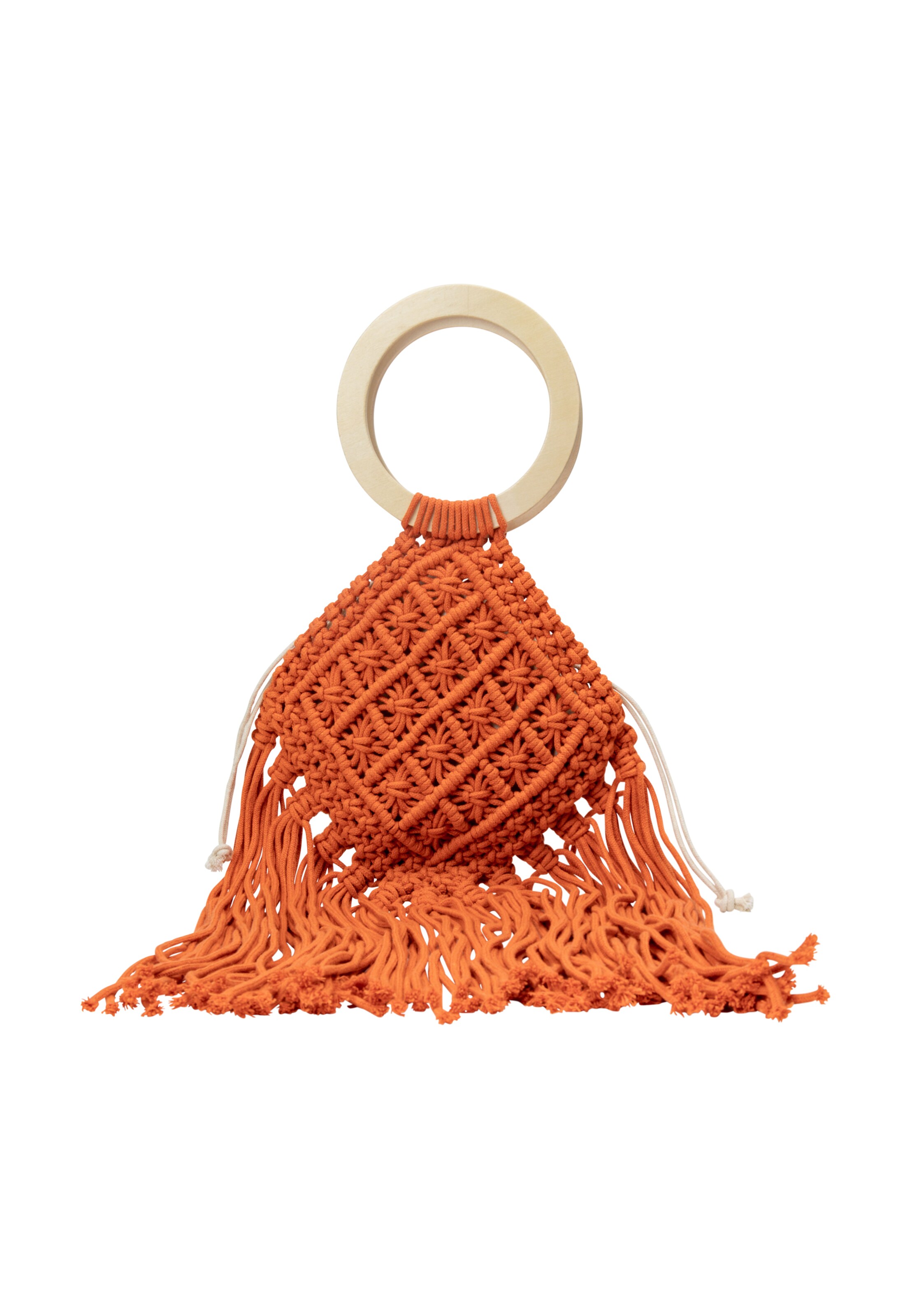 IZIA Handtas in Oranje: voorkant