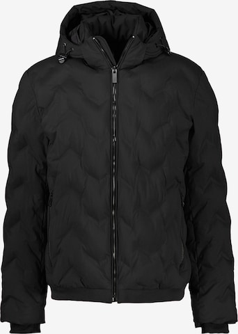LRS Between-season jacket in Black: front