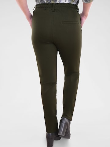 Navigazione Slim fit Pants 'Punto di Roma' in Green