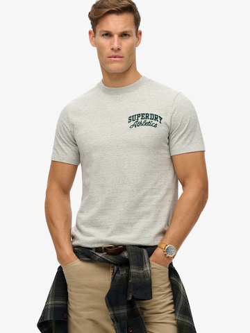 T-Shirt Superdry en gris : devant