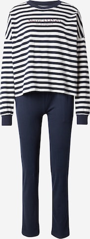 Marc O'PoloPidžama 'Mix & Match' - plava boja: prednji dio