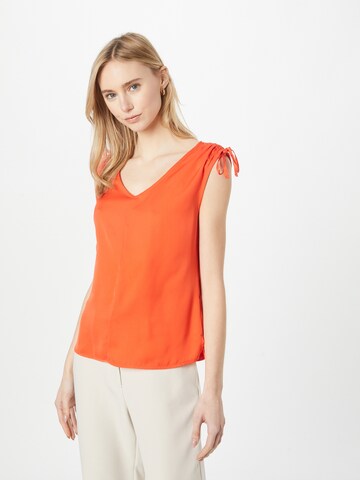 TOM TAILOR Top in Oranje: voorkant