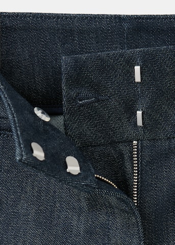 évasé Jean 'JUNE' MANGO en bleu