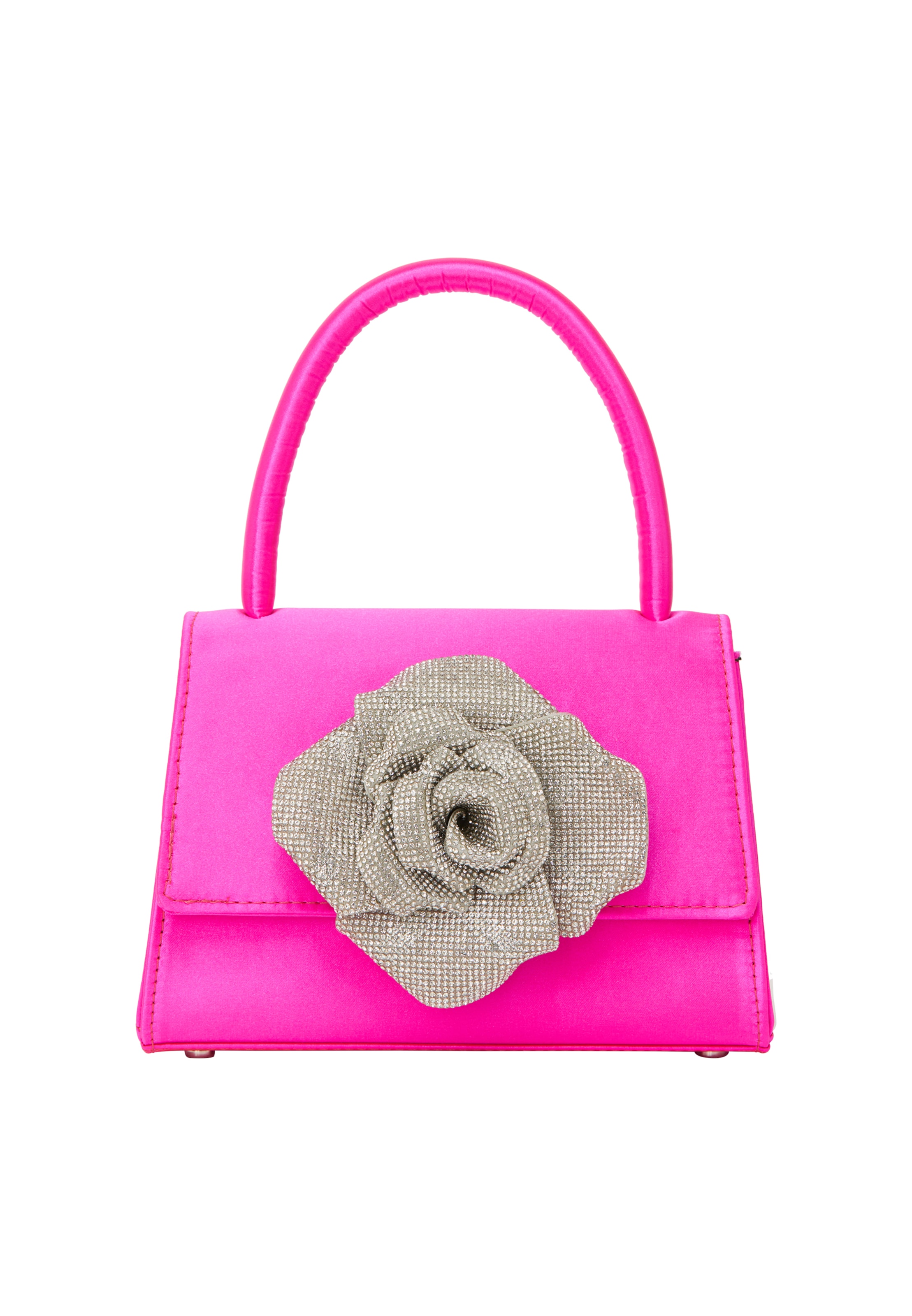 NAEMI Handväska i grå / fuchsia, Produktvy