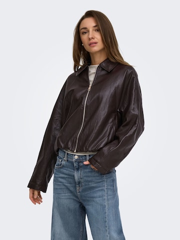 Veste mi-saison 'ONLMasja' ONLY en marron : devant