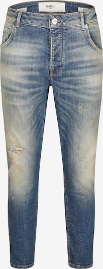 Goldgarn Jeans in de kleur Blauw / Bruin / Wit, Productweergave