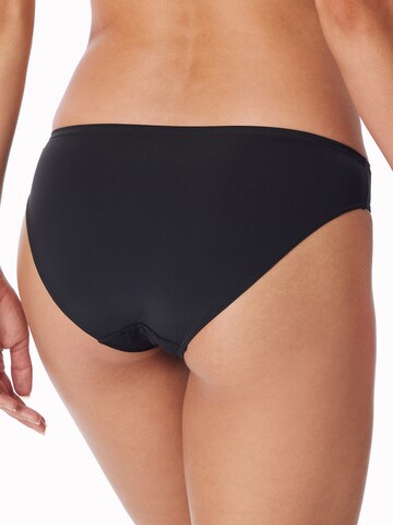 SCHIESSER Slip ' Air blickdichte Spitze ' in Black