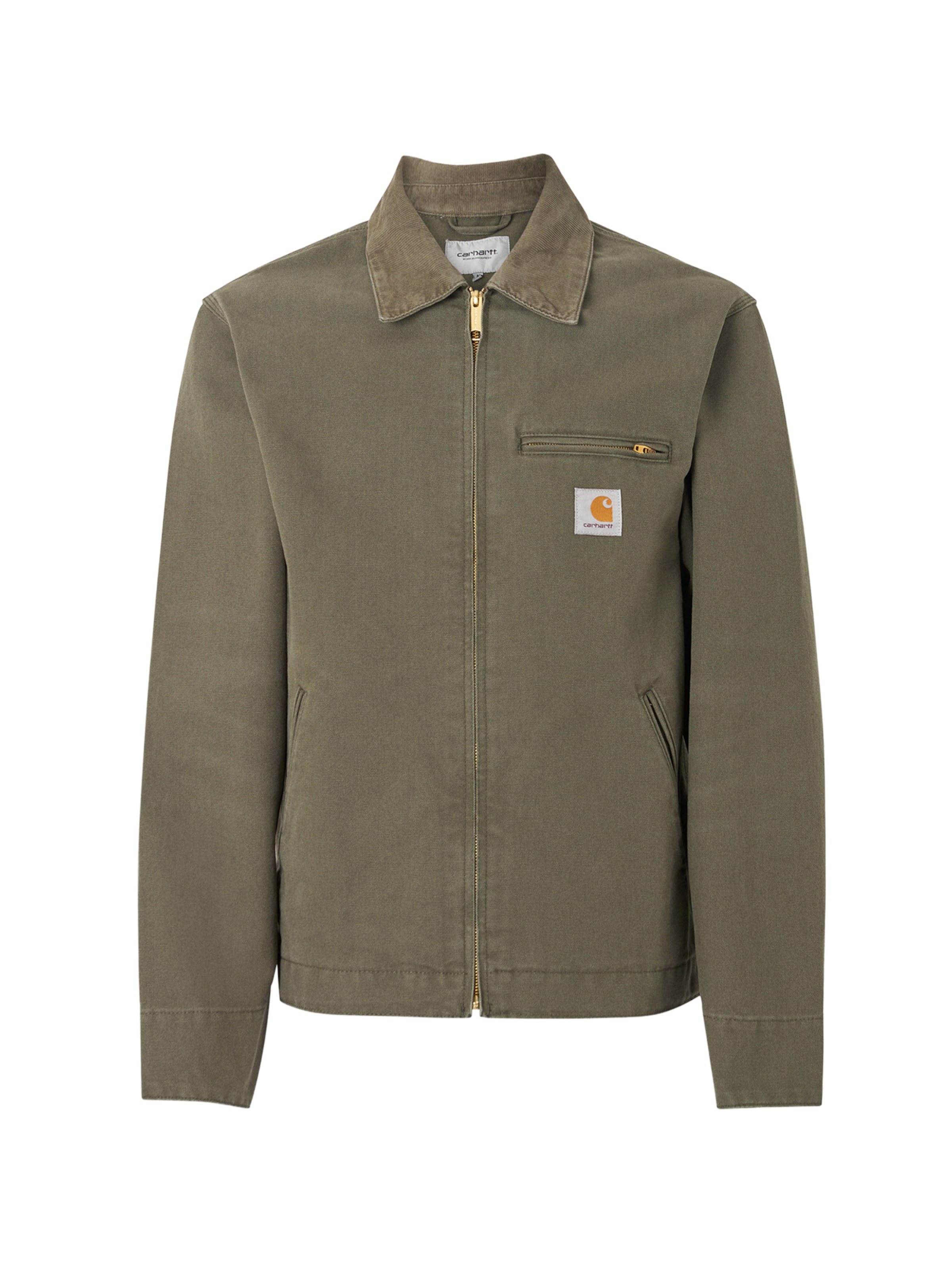Carhartt WIP Jacke 'Detroit' in Braun: Vorderseite
