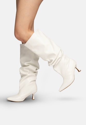 Stivale di Salinyang in bianco