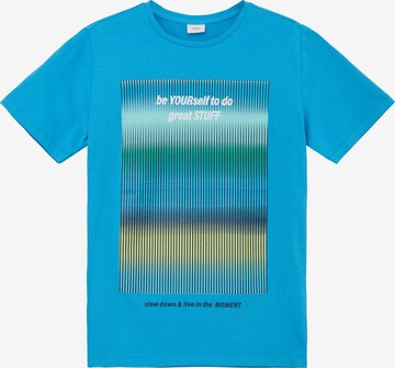 s.Oliver T-Shirt in Blau: predná strana