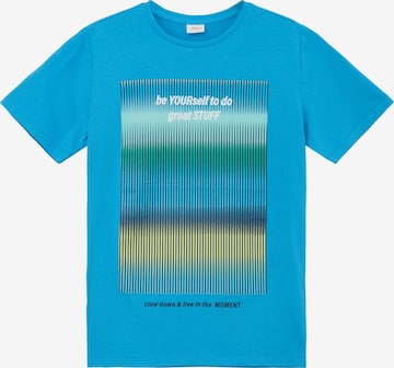 s.Oliver T-Shirt in Blau: predná strana