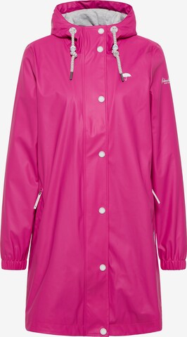 Schmuddelwedda Raincoat in Pink: front