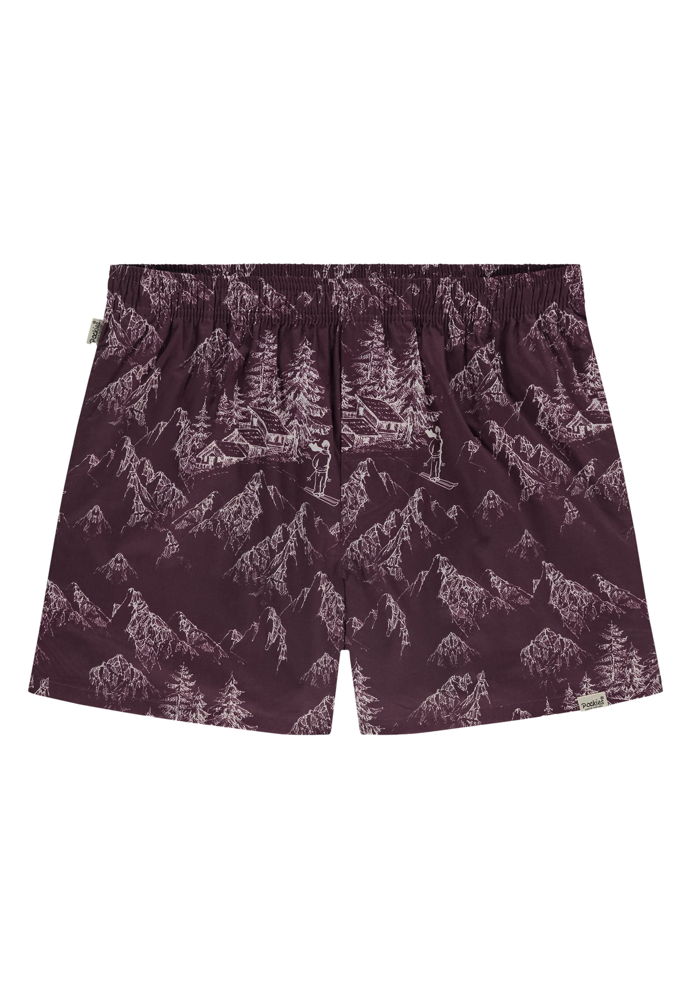 Pockies Boxer shorts in Red: front