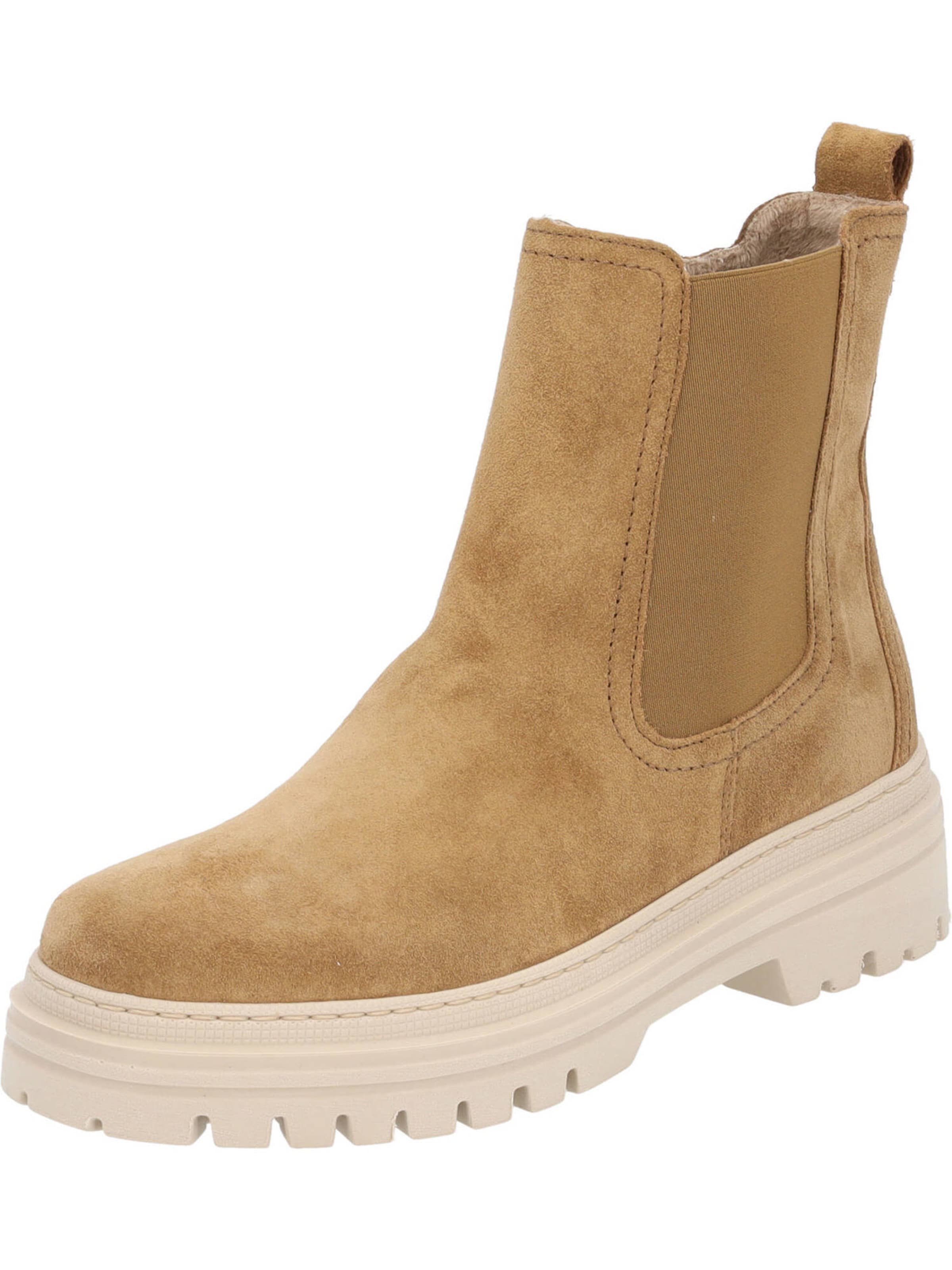 GABOR Chelsea Boots en camel, Vue avec produit