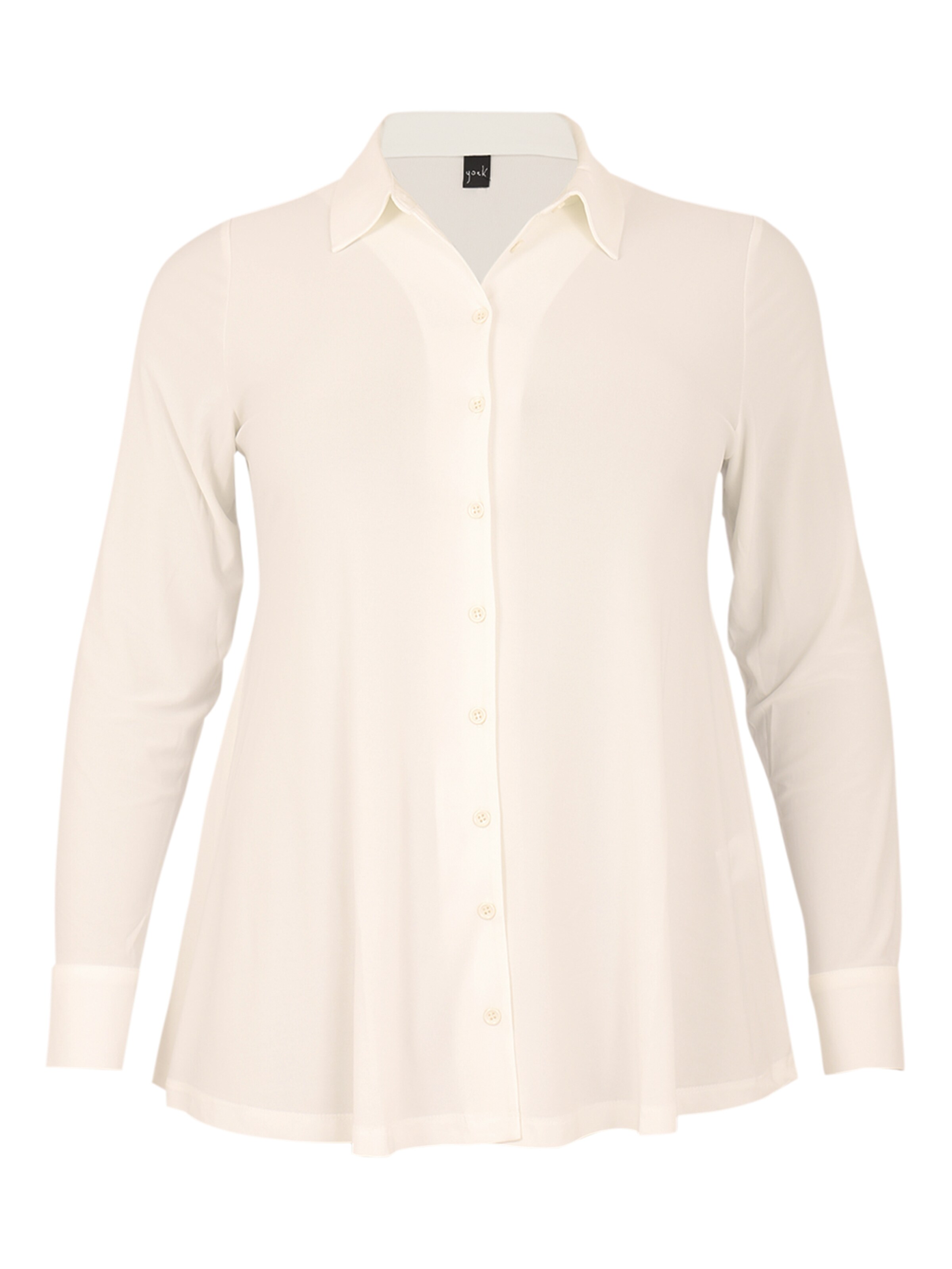 YOEK Blouse in Beige: voorkant