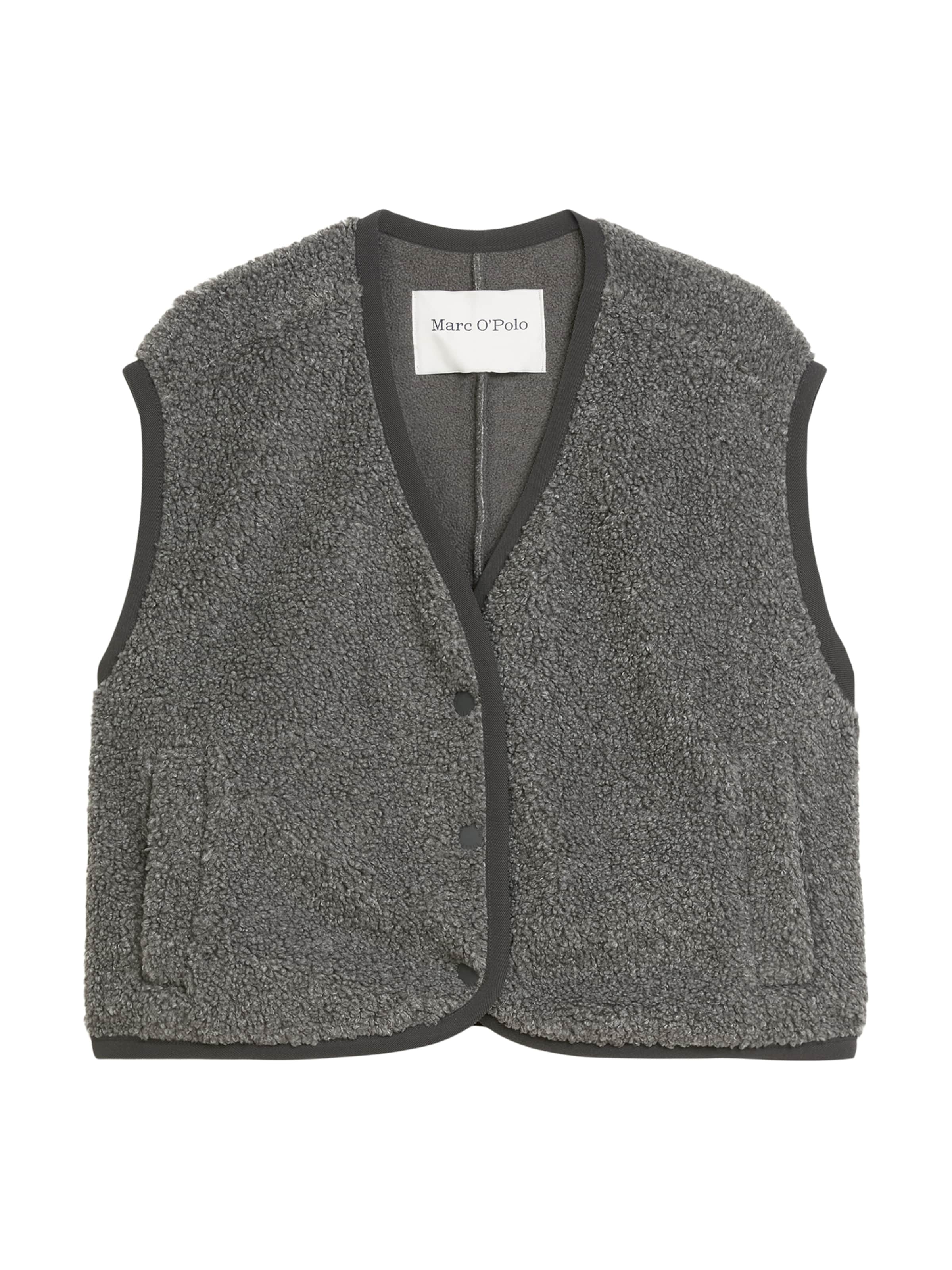 Marc O'Polo DENIM Елек в сиво: отпред