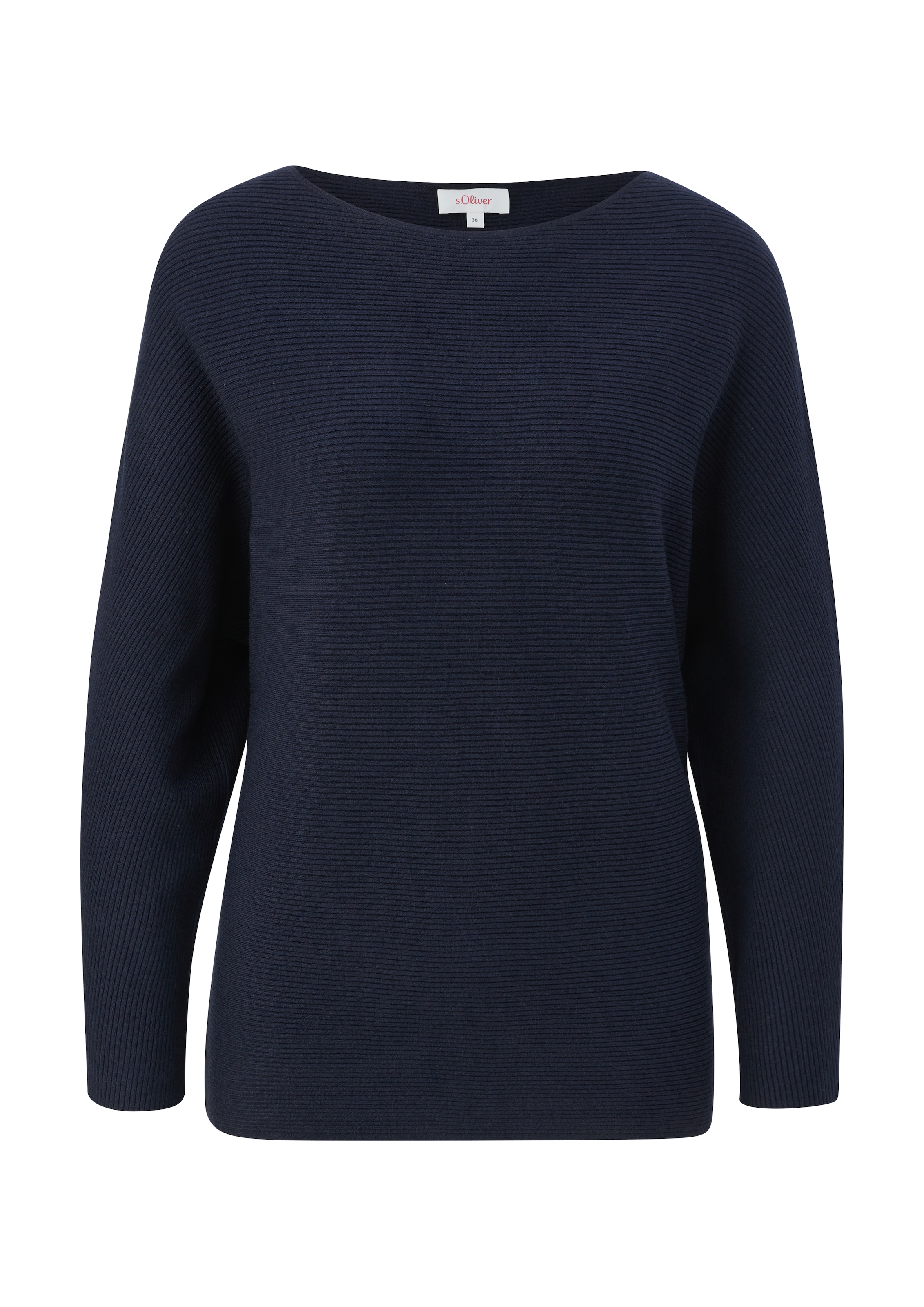 s.Oliver Trui in Blauw: voorkant