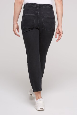Soccx Wide leg Jeans 'LE:A' in Black