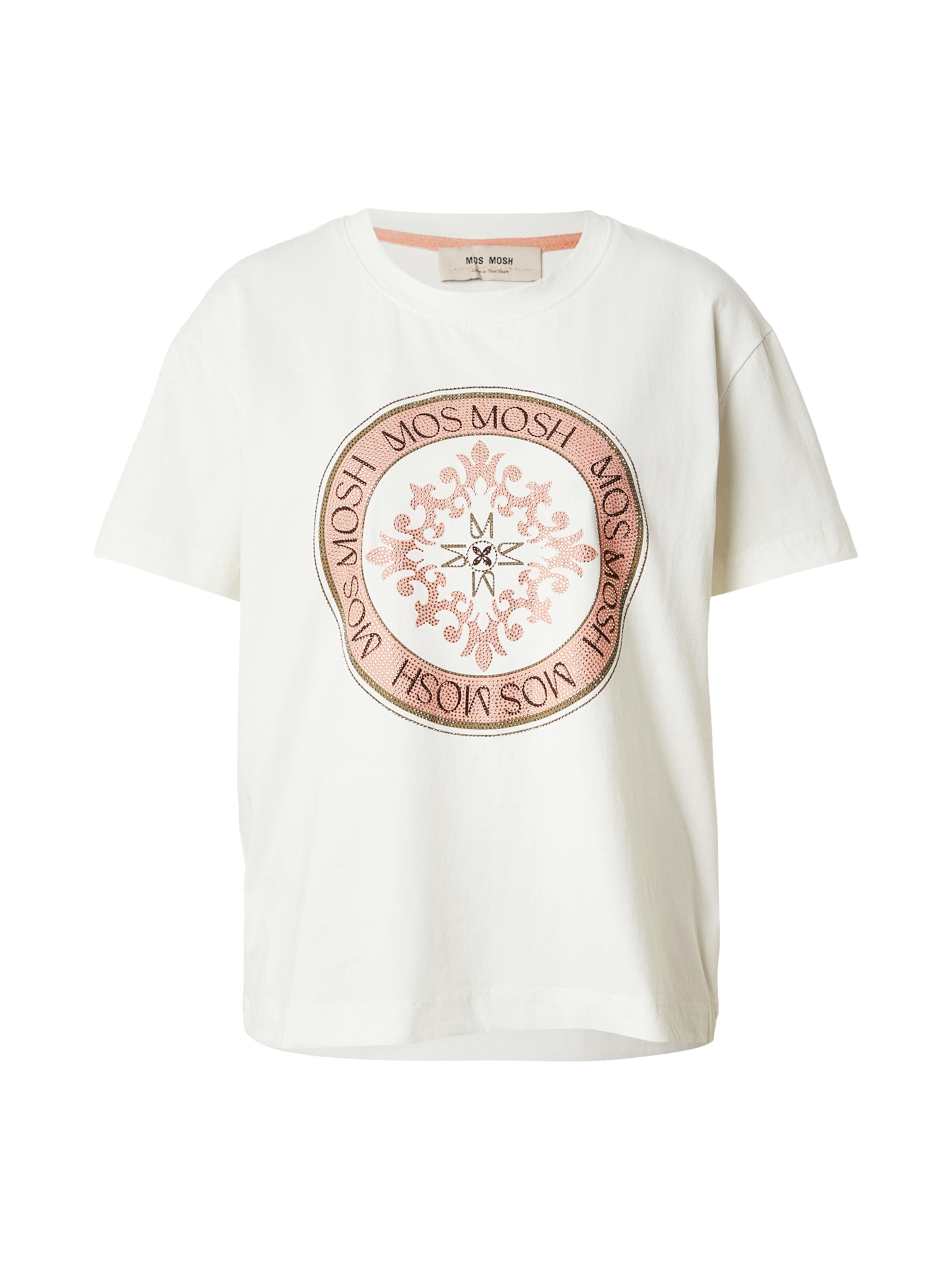 T-shirt 'MMJudd' MOS MOSH en beige : devant