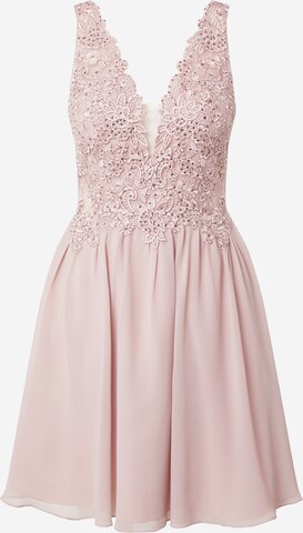 Laona Cocktail Dress in Pink: front