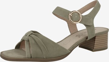 CAPRICE Sandals in Green: front