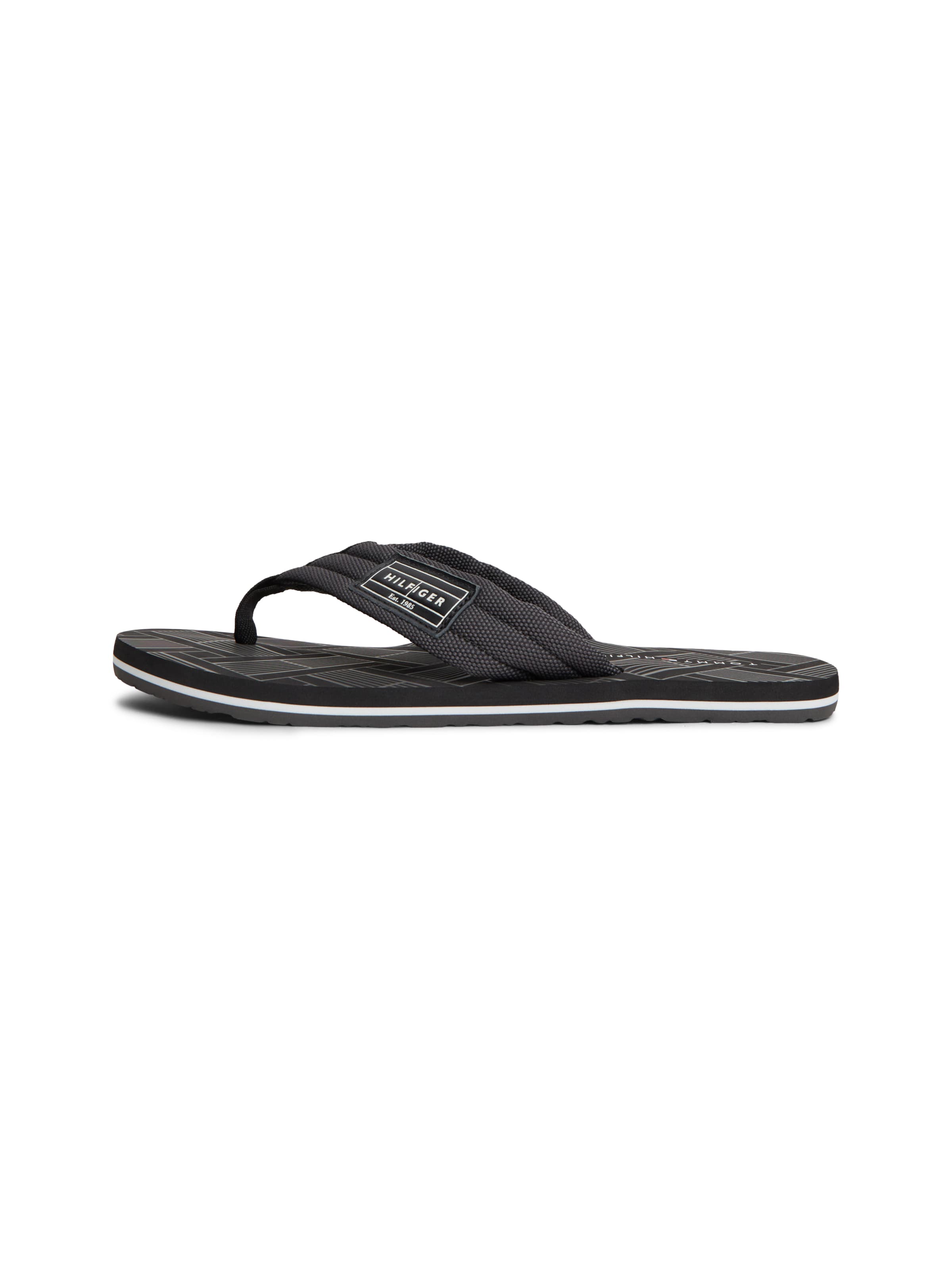 Flip-flops de la TOMMY HILFIGER pe negru: față